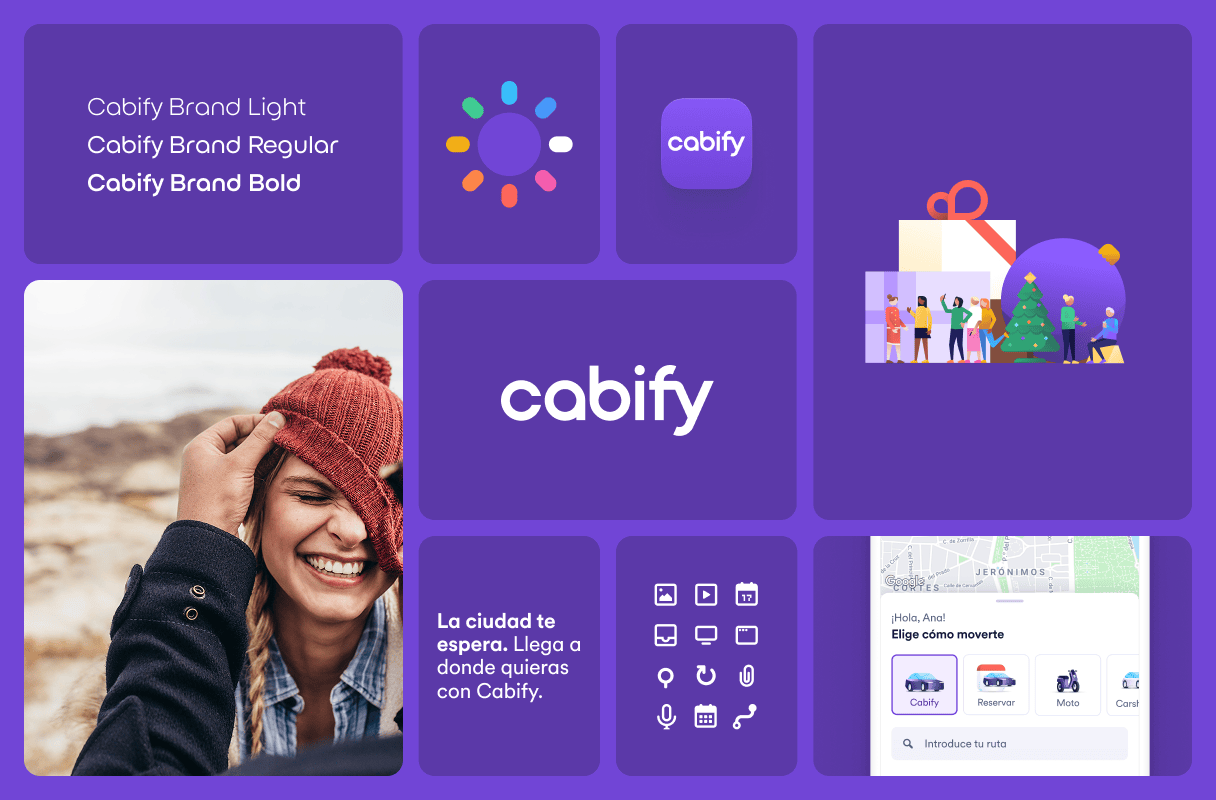 Cabify Brand Design - Brand identity and visual system